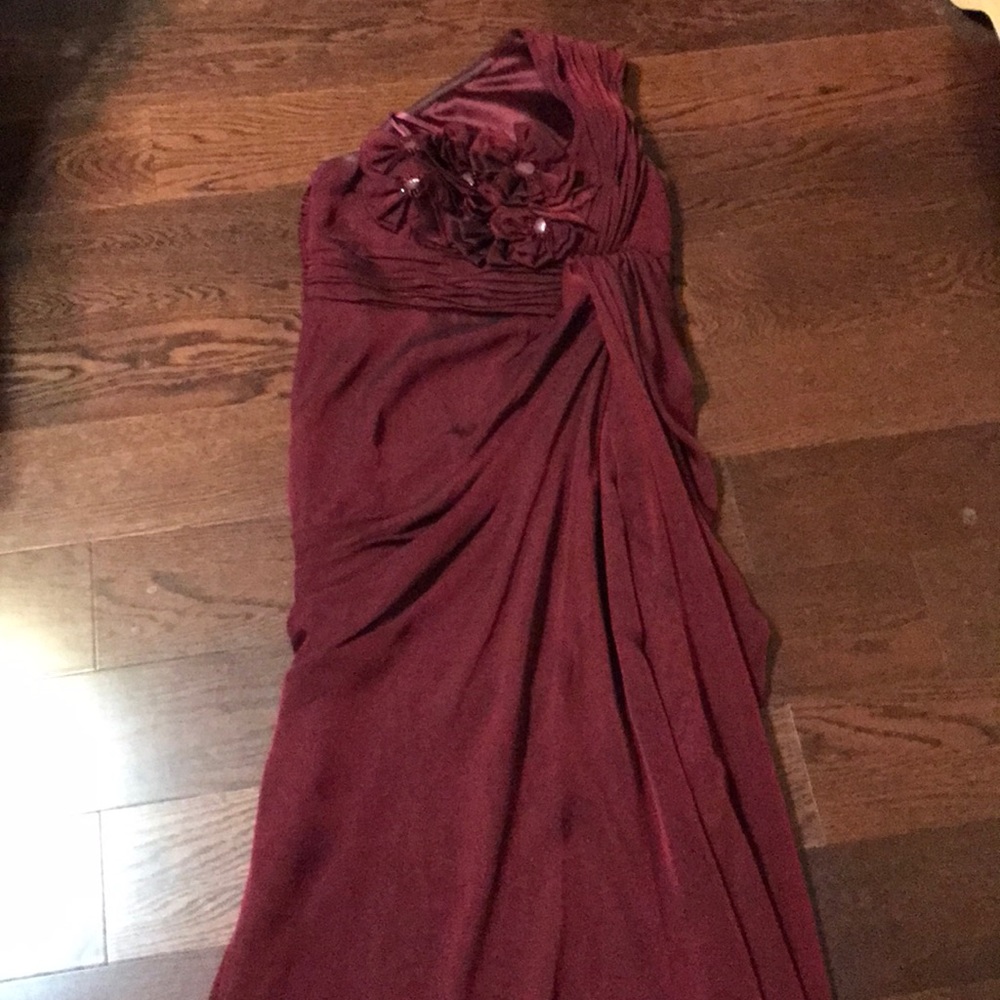 Floor length cocktail dress